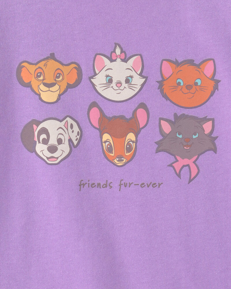 Toddler Girl Disney&copy; Animals Graphic Tee - Purple, image 2 of 2 slides