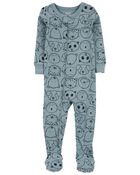Toddler Boys 1-Piece Footed Pyjama, image 1 of 4 slides