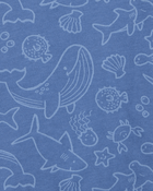 Toddler Sea Animals Print Knit Short-Sleeve Tee, image 2 of 4 slides