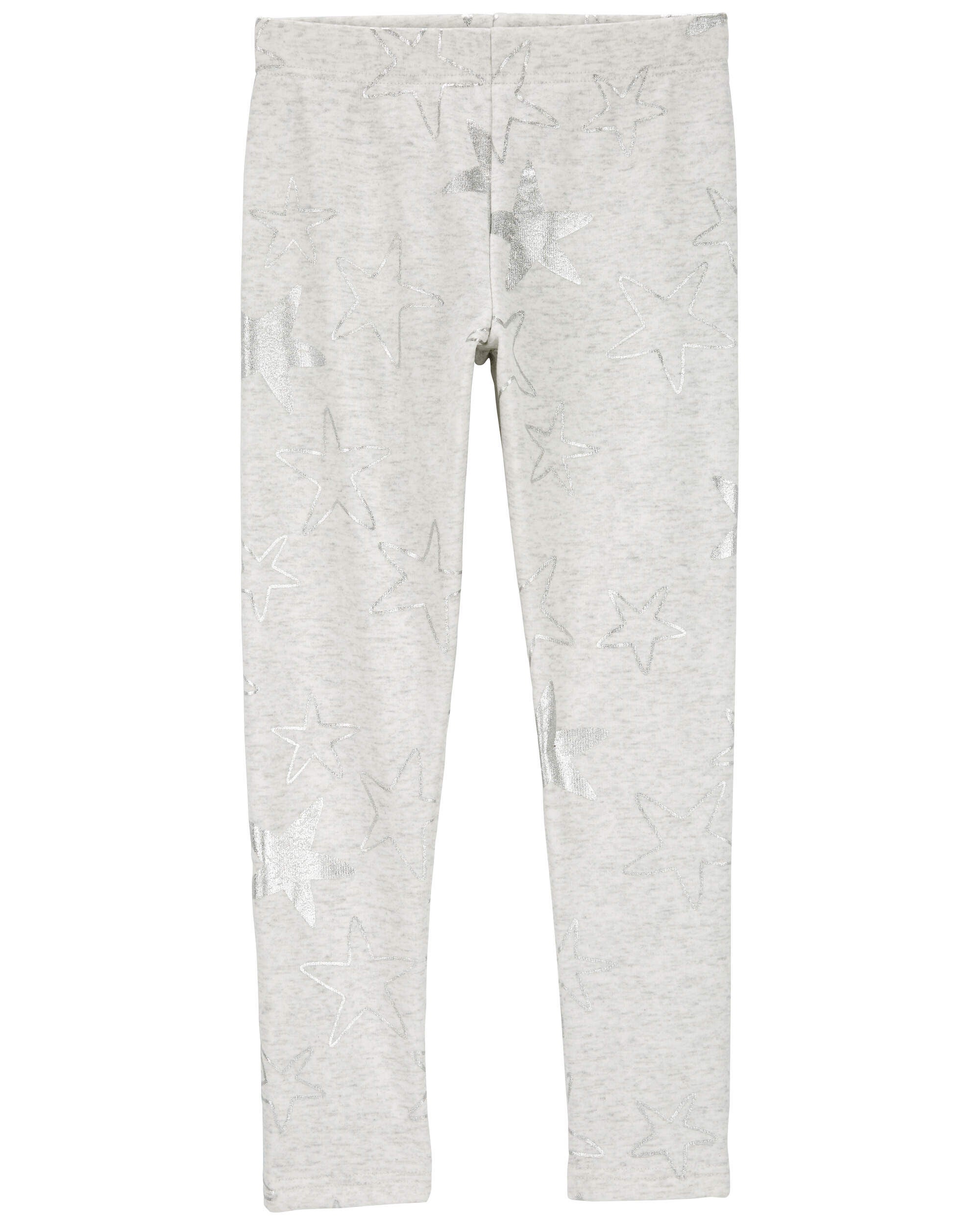 Girls grey leggings hot sale