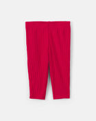 Baby Girl 2-Piece Long-Sleeve Bodysuit & Pant Set - Red, image 2 of 4 slides