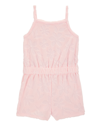 Toddler Floral Terry Romper, 