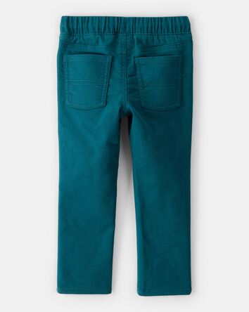 Toddler Boy Drawstring Pants - Teal, 