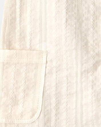 Baby Solid Romper - Ivory, 