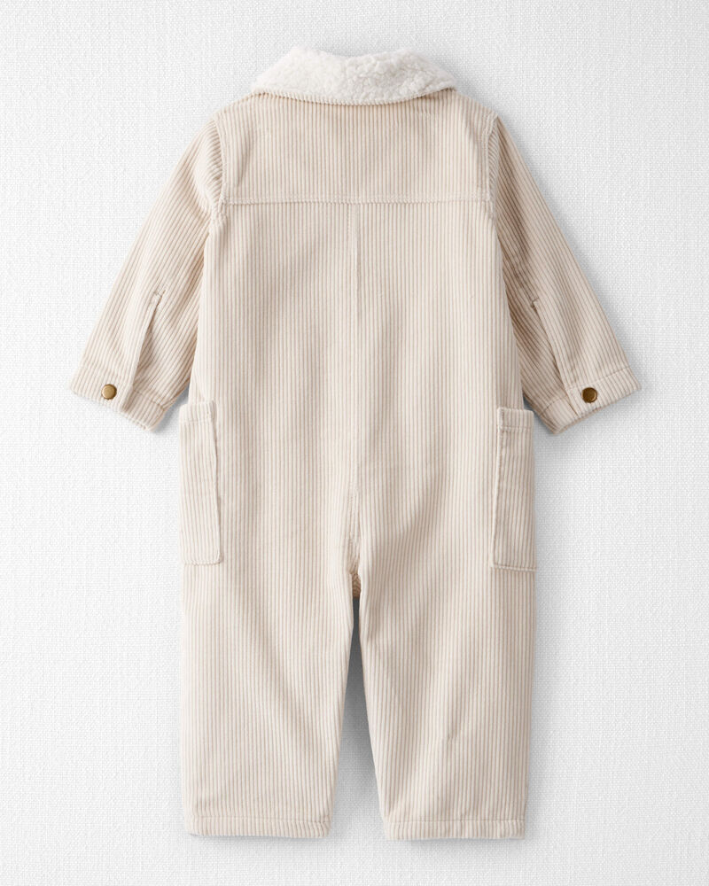 Baby Organic Cotton Corduroy Romper, image 2 of 5 slides