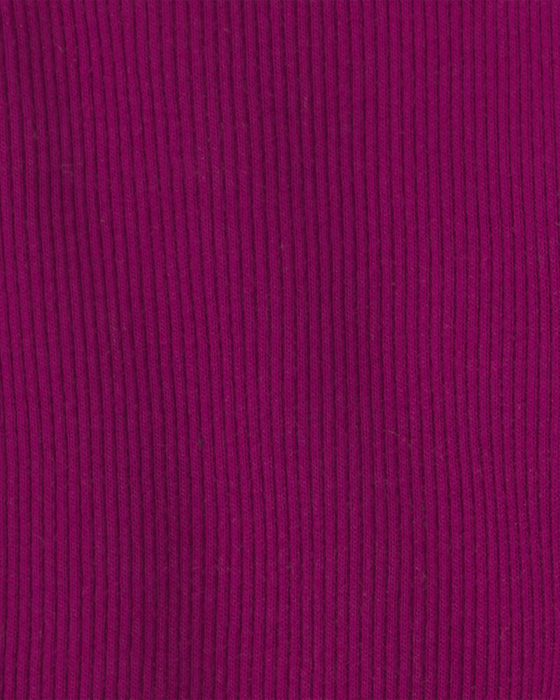Baby Girl 3-Piece Polka Dot Sherpa Layering Set - Maroon, image 5 of 6 slides
