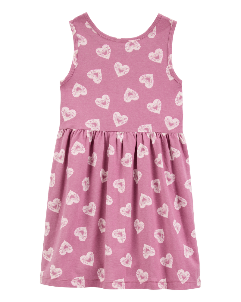 Kid Heart Tank Dress, image 2 of 4 slides