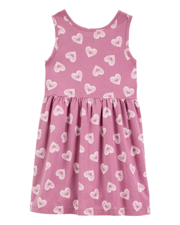 Kid Heart Tank Dress, 