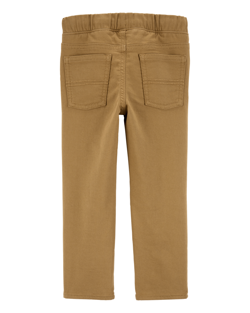 Baby Pull-On Khaki Pants, image 2 of 4 slides