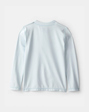 Boys Long-Sleeve Rashguard - Blue, 