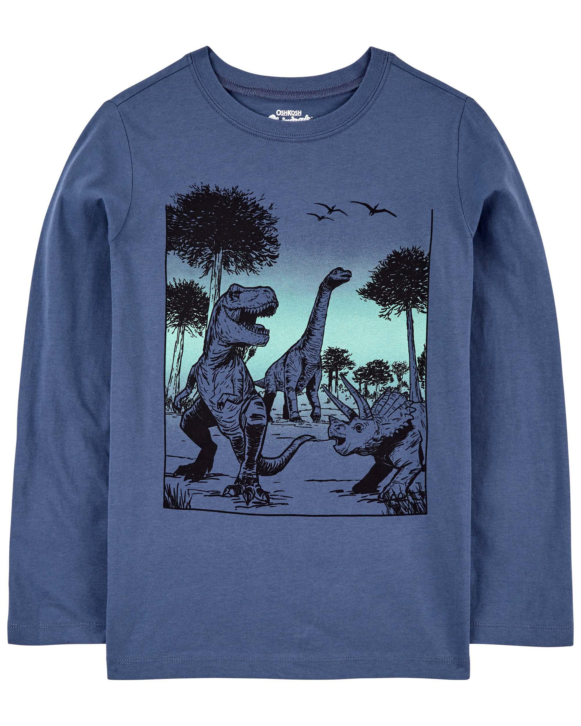 Blue OshKosh Originals Long Sleeve Jersey Graphic Tee Carter s