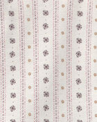 B&eacute;b&eacute; fille - Pyjama 2 pi&egrave;ces en coton biologique &agrave; motif ajour&eacute;, image 3 sur 3 diapositives