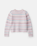 Girls Striped Sweater, image 1 of 3 slides