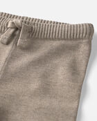 Baby Boy 2-Piece Organic Cotton Sweater Knit Top & Pant Set, image 2 of 3 slides