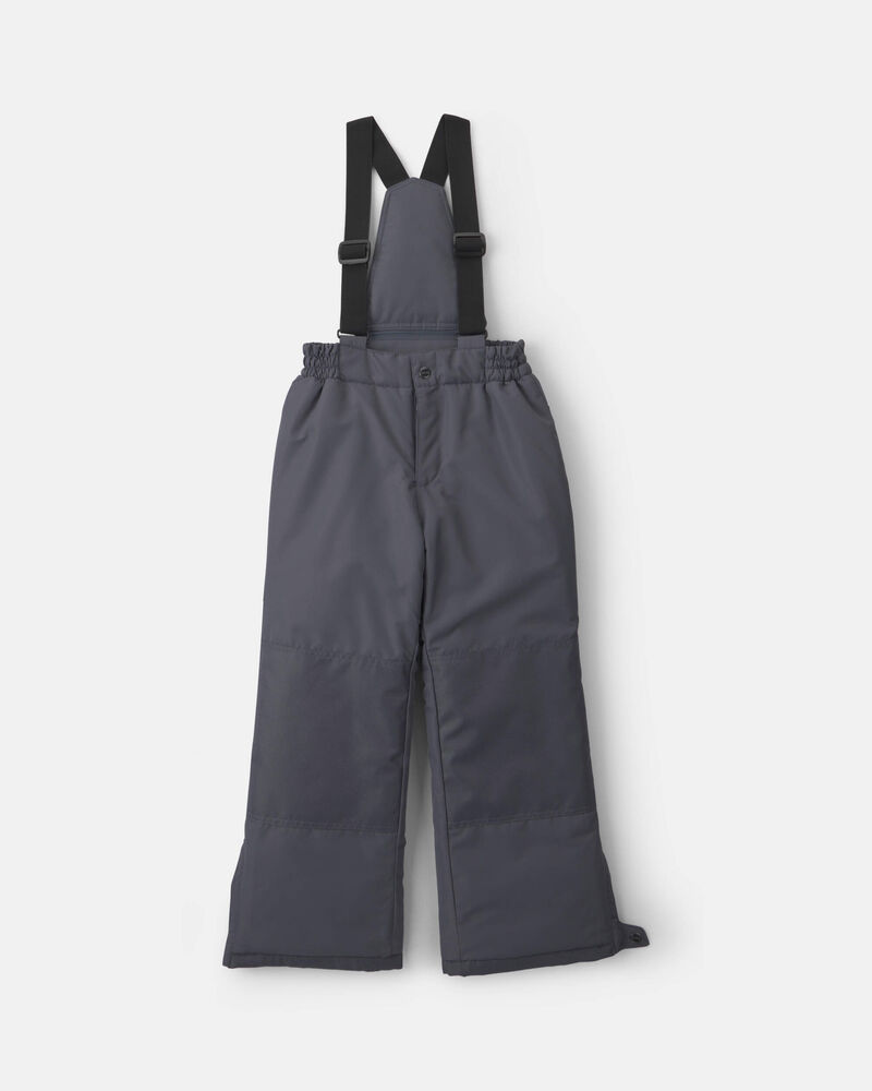 Kids Snow Pants- Charcoal, image 1 of 5 slides