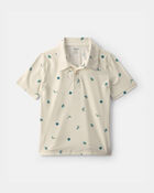 Boys Surf Active Polo Shirt - Ivory, image 1 of 3 slides
