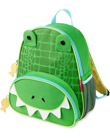 Toddler Zoo Little Kid Backpack - Crocodile, 