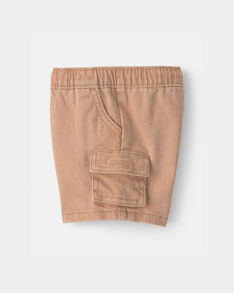 B&eacute;b&eacute; gar&ccedil;on - Short cargo avec poches - Kaki, image 3 sur 4 diapositives