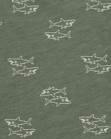 Baby Shark Slub Jersey Sleeveless Tank, 