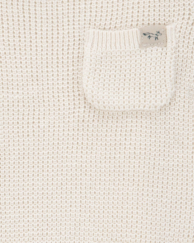 Baby 2-Piece Waffle Knit Tee & Short Set, image 2 of 4 slides