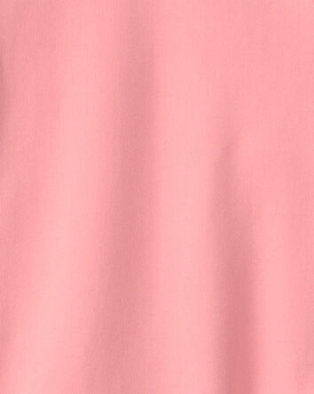 Girls Solid Active Zip-Up Jacket - Pink, 