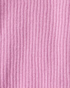 B&eacute;b&eacute; fille - Emballage de 4 cache-couches &agrave; manches longues - Bleu/Rose, image 4 sur 5 diapositives