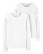 2-Pack Cotton Undershirts, image 1 of 2 slides