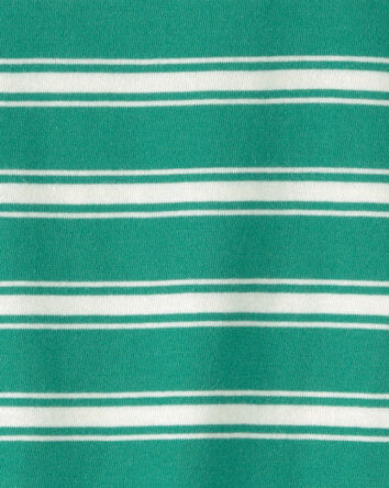 Tout-petit - T-shirt &agrave; rayures - Vert, 