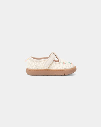 B&eacute;b&eacute; fille - Chaussures d&eacute;contract&eacute;es Every Step&reg; &agrave; fleurs - Kaki, 