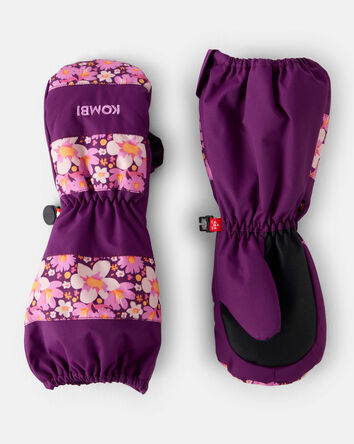 Toddler Girl KOMBI Candy Man Print Mittens, 