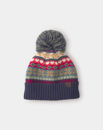Boys Kombi Winter Frost Hat - Navy, 