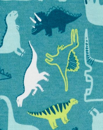 Dinosaur Snap-Up Footie Sleeper Pyjamas, 