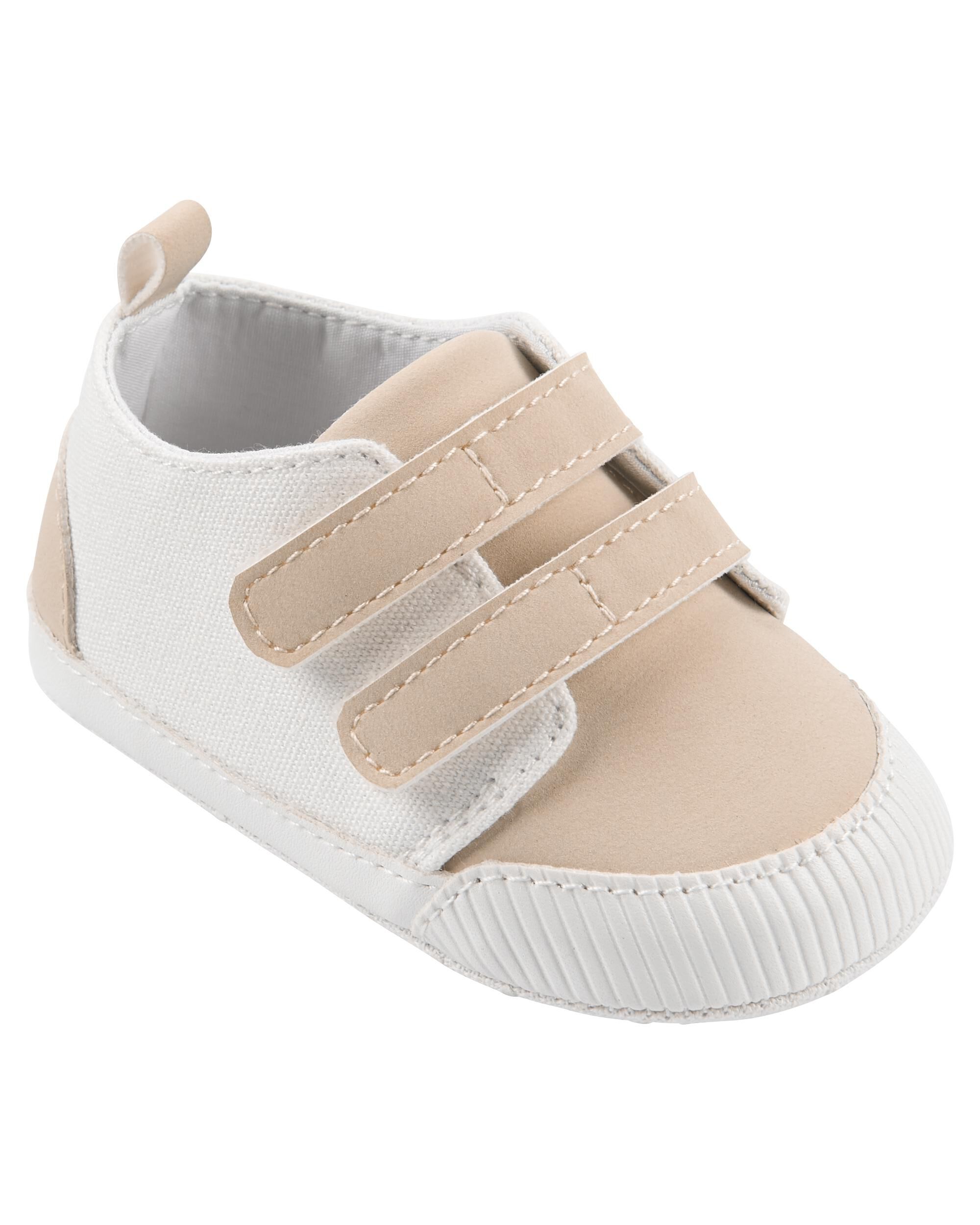 White Baby Slip On Sneakers Carter s Oshkosh Canada