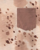 Boys Animal Print T-Shirt - Brown/Cream, image 2 of 3 slides
