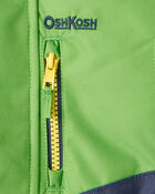 Toddler Boy 2-Piece Taslan Colorblock Snowsuit Set - Green, image 6 of 13 slides