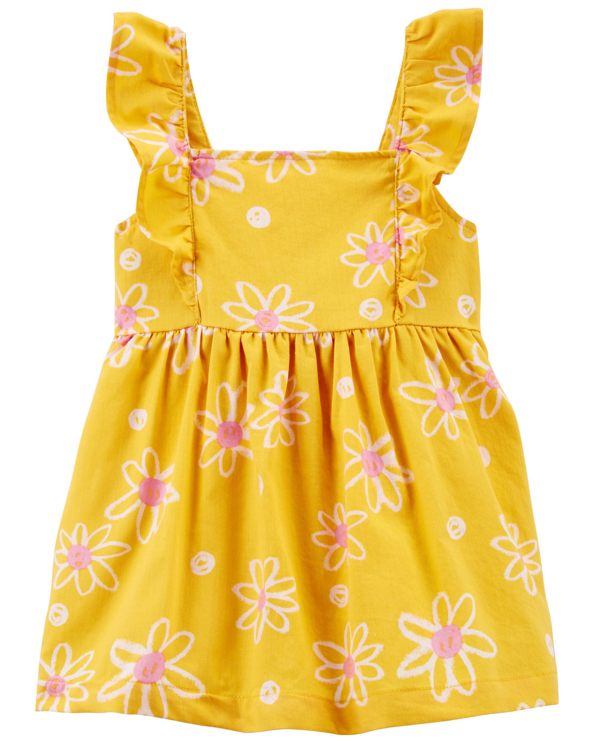 Carters yellow deals dress