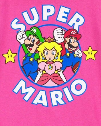 Kid Super Mario™ Short-Sleeve Graphic Tee - Pink, 