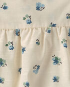 Tout-petit fille - Ensemble 2 pi&egrave;ces d&eacute;bardeur et jupe &agrave; motif floral, image 2 sur 2 diapositives