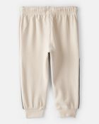 Toddler Boy Colourblock Joggers - Tan, image 2 of 4 slides