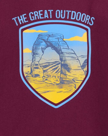 Kid The Great Outdoors Long-Sleeve Graphic Tee, 