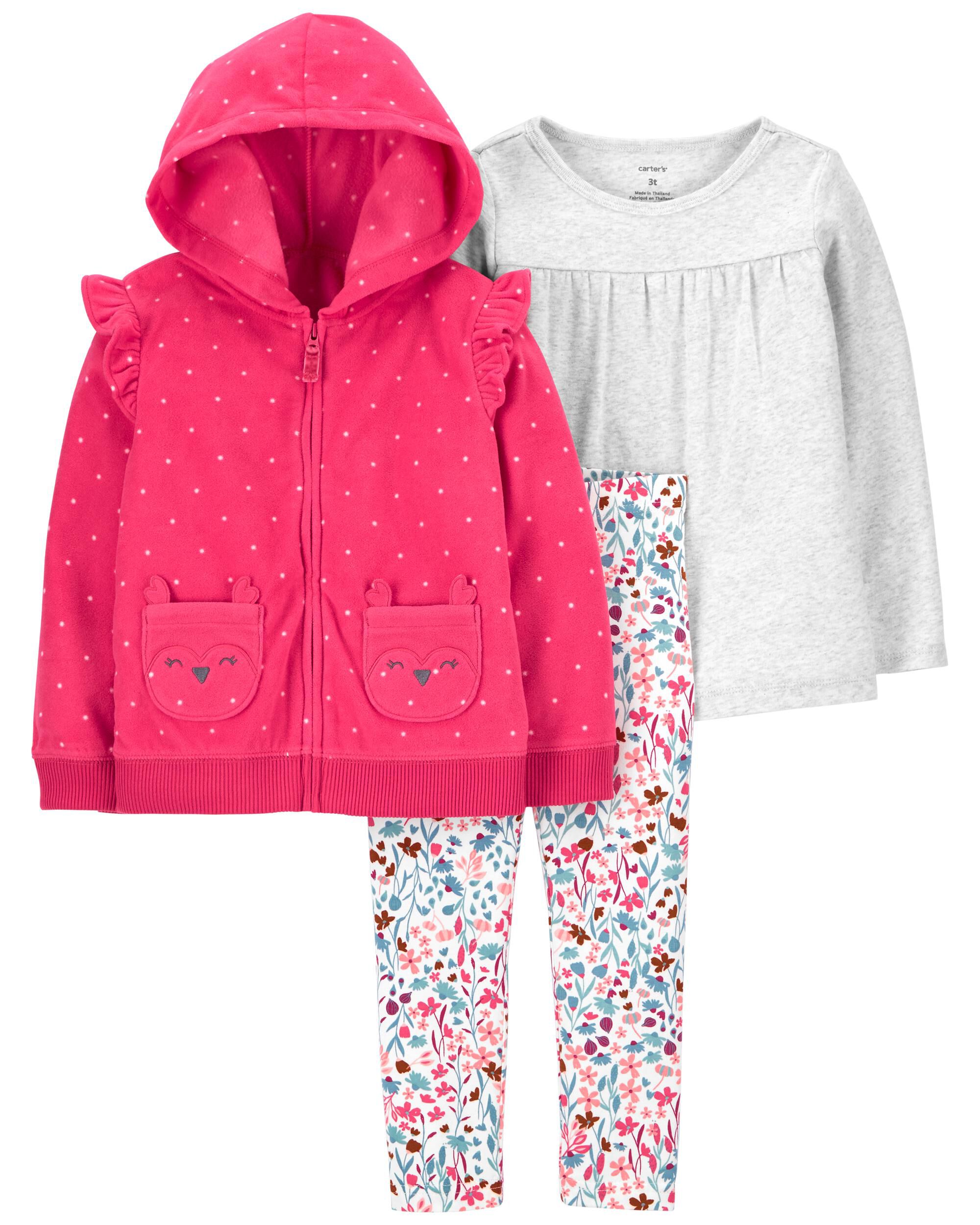 Carters baby girl coats best sale