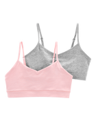 2-Pack Bralettes, image 1 of 3 slides