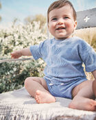 Baby 2-Piece Seashell-Print Made with Organic Cotton, image 5 of 6 slides