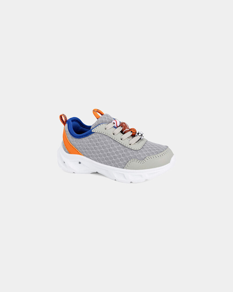 Tout-petit gar&ccedil;on - Chaussures de sport - Gris, image 7 sur 12 diapositives