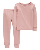 Enfant en bas âge Pyjama 2 pièces PurelySoft à rayures, image 1 sur 4 diapositives