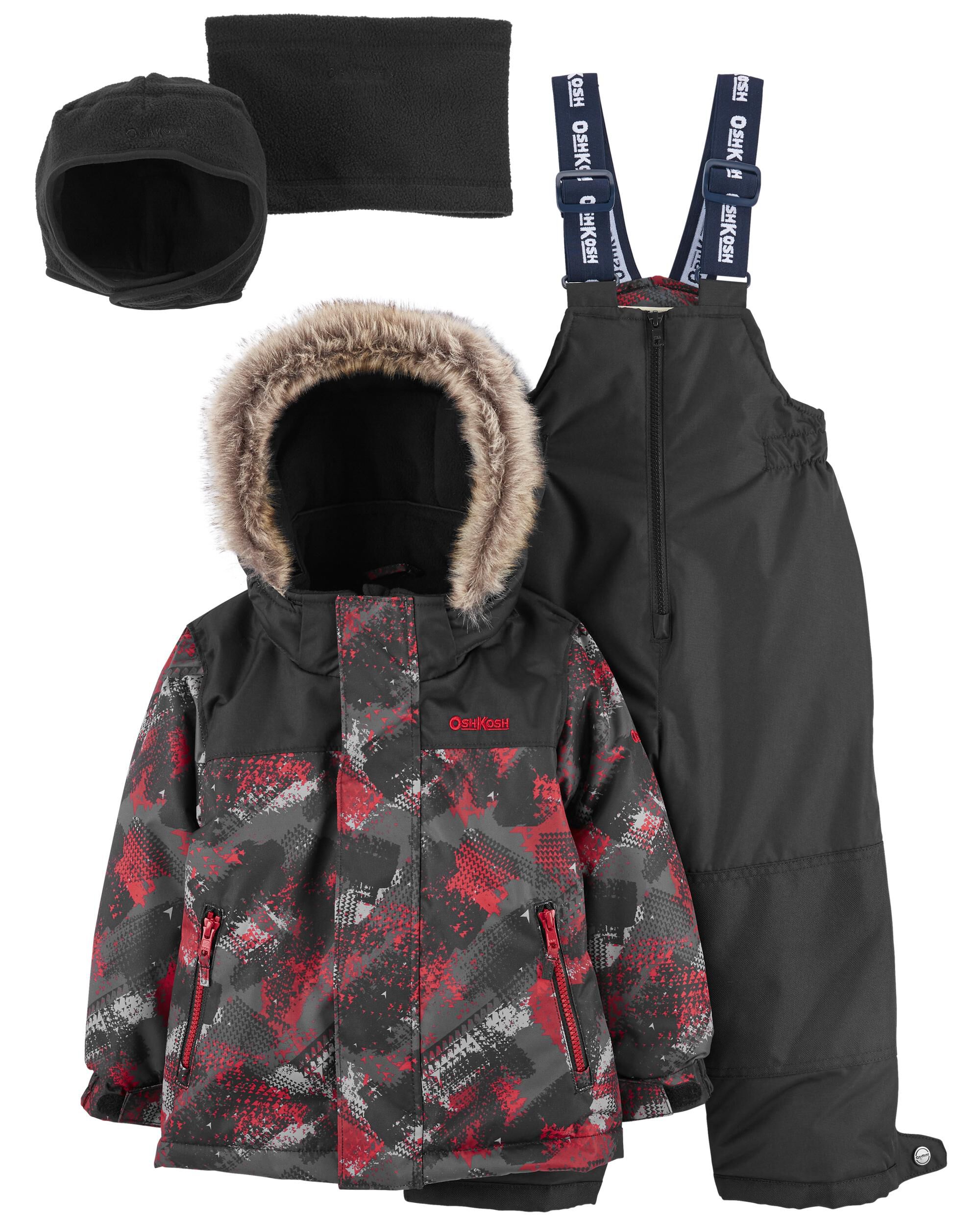 Mutli 2 Piece Snowsuit With Bonus Hat And Neck Warmer Carter s