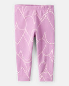 Baby Girl Heart Leggings, image 1 of 4 slides