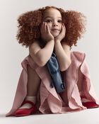 Toddler Girl Avenue Twirl™ Midi Skirt with Otter Pockets - Light Pink, image 4 of 6 slides