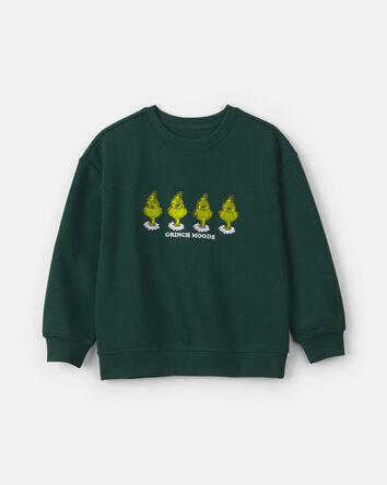 Boys Dr. Seuss&trade; The Grinch Christmas Pullover Sweatshirt - Green, 