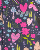 Toddler Girl Kombi London Rain Jacket - Floral, image 4 of 4 slides